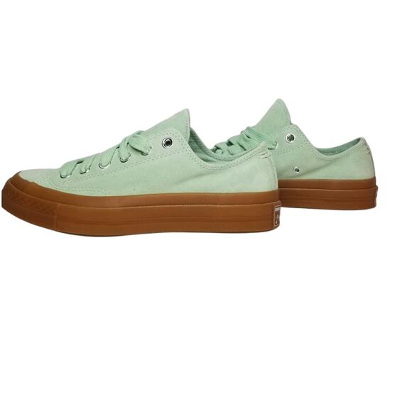 Converse  Suede Chuck 70 Oxfords Brand New Women's  9.5  Mid Green A10136C NWT - Picture 2 of 8